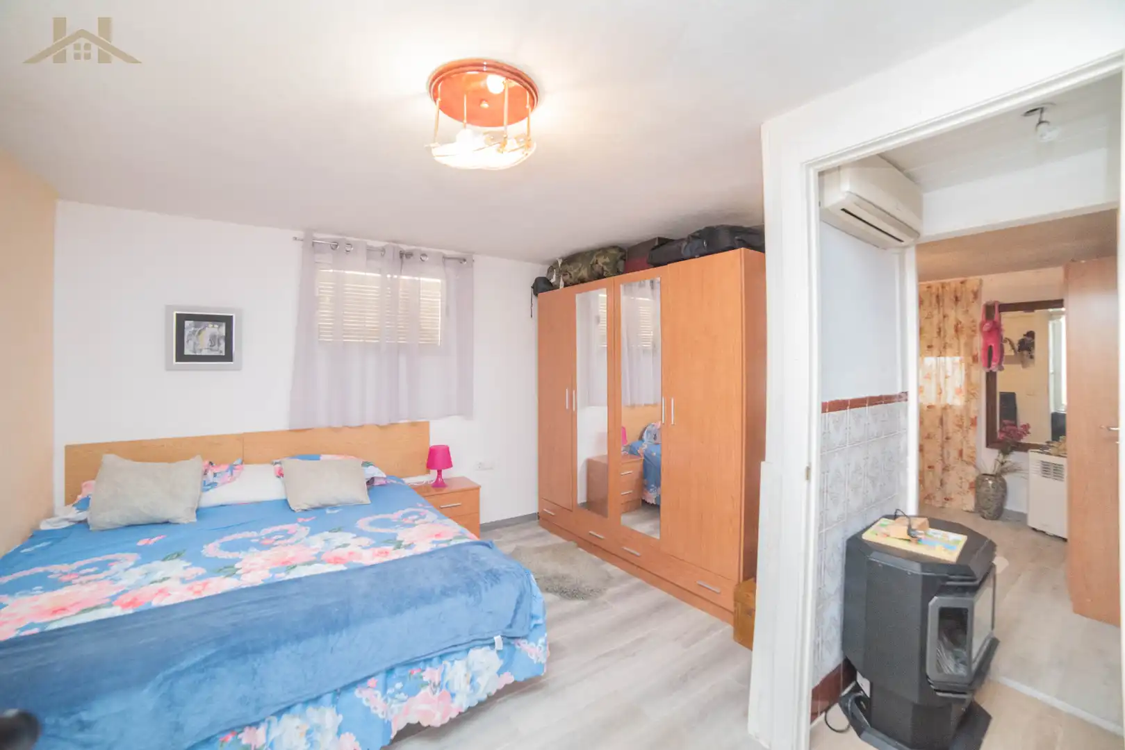 Bedroom of Houses for sale in Santa Cruz del Retamar  with Air Conditioner, Heating and Private garden