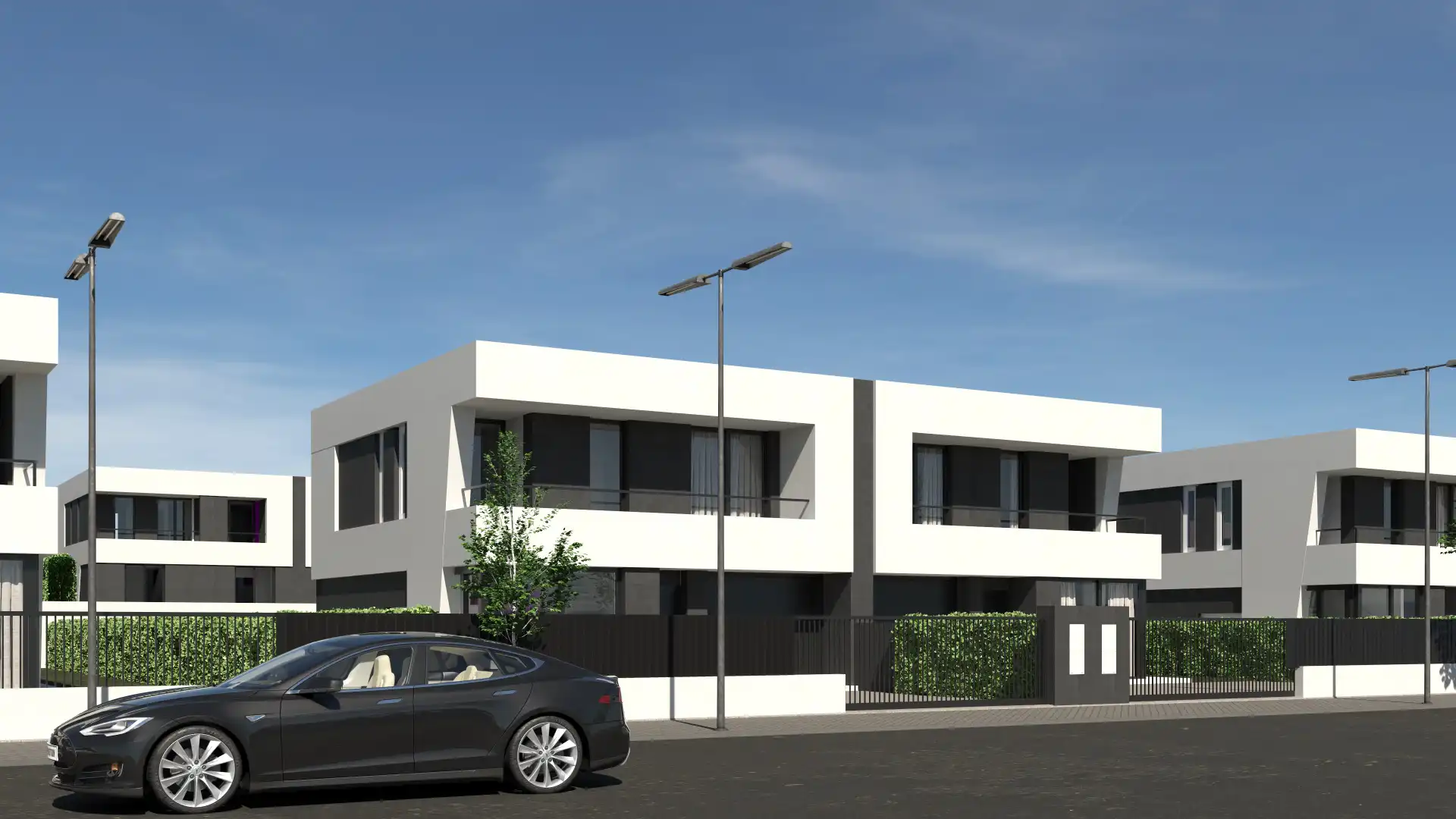 Casa aparellada d'obra nova amb terrassa en venda a Rua As Camposas 24, imagen 7
