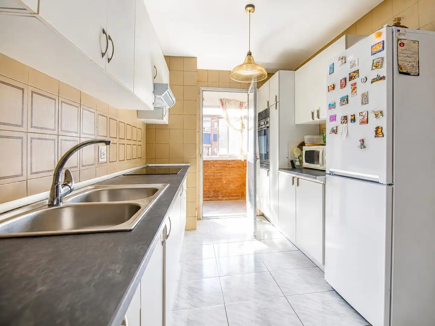 Kitchen of Flat for sale in Madrid  with Air Conditioner, Heating and Terrace