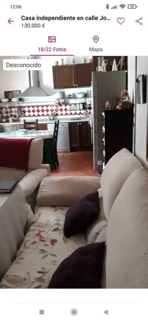 Sala de estar de Casa o chalet en venta en Almendral con Jardín privado, Trastero y Horno