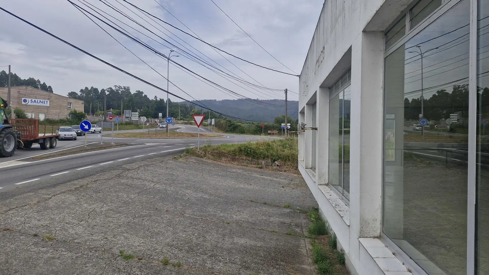 Exterior view of Industrial buildings for sale in Meaño