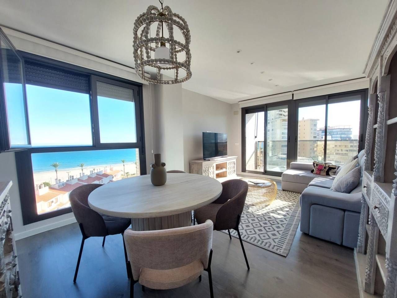 Sala d'estar de Pis de lloguer en El Campello amb Aire condicionat, Calefacció i Traster