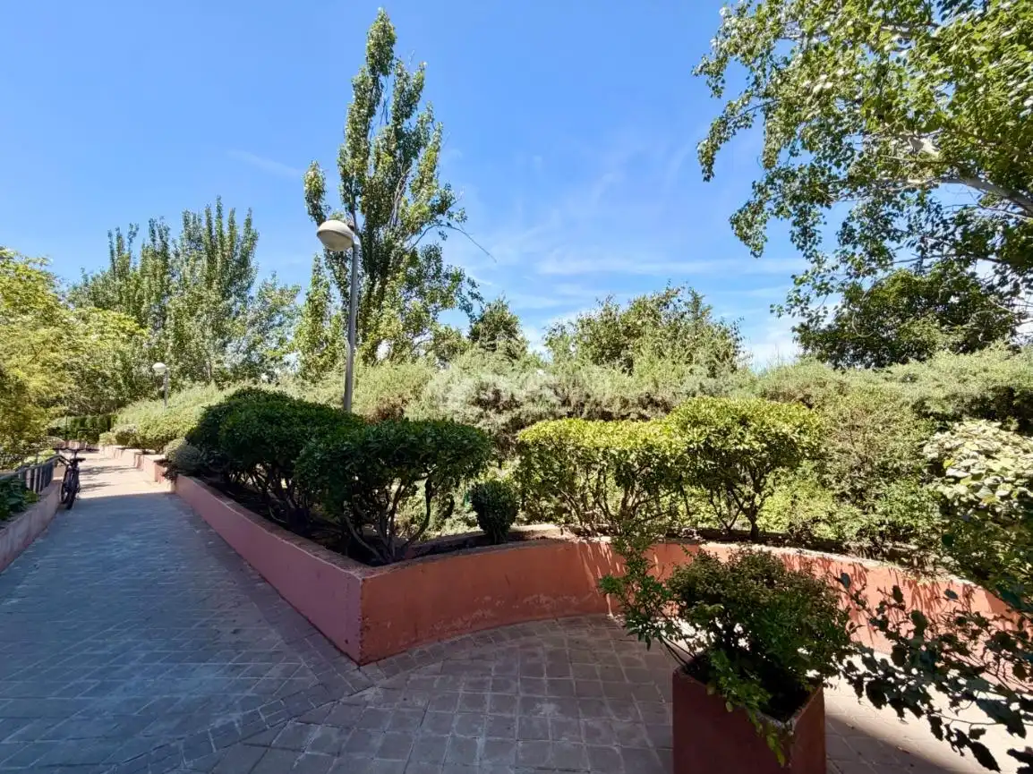Garten von Wohnung zum Verkauf in Madrid mit Klimaanlage, Heizung und Terrasse