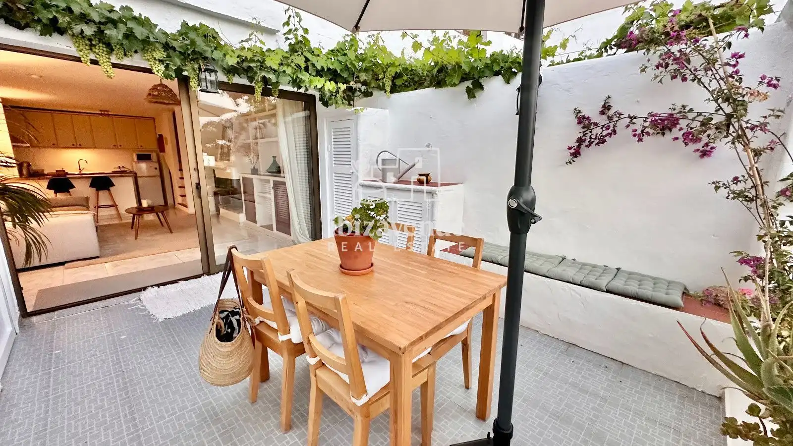 Terrace of Duplexes for rent in Santa Eulària des Riu  with Air Conditioner, Terrace and Swimming Pool