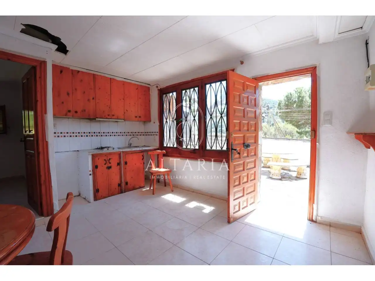 Cocina de Casa o chalet en venta en Palafolls con Jardín privado, Piscina y Alarma