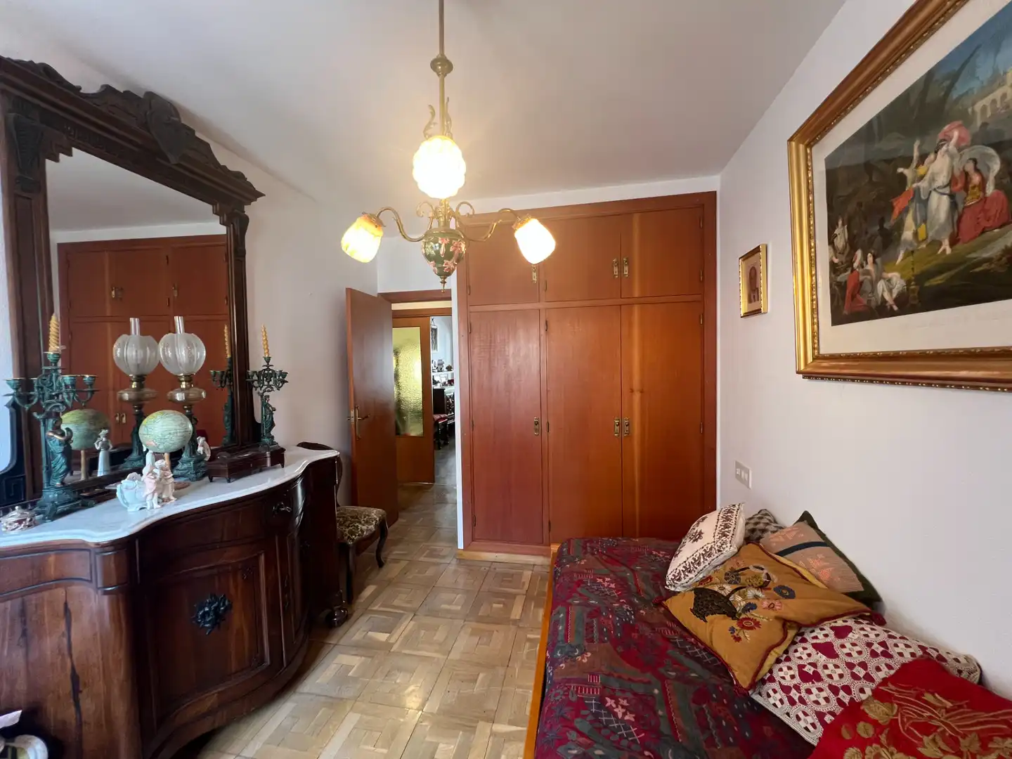 Schlafzimmer von Wohnung zum Verkauf in Jaca mit Abstellraum und Balkon