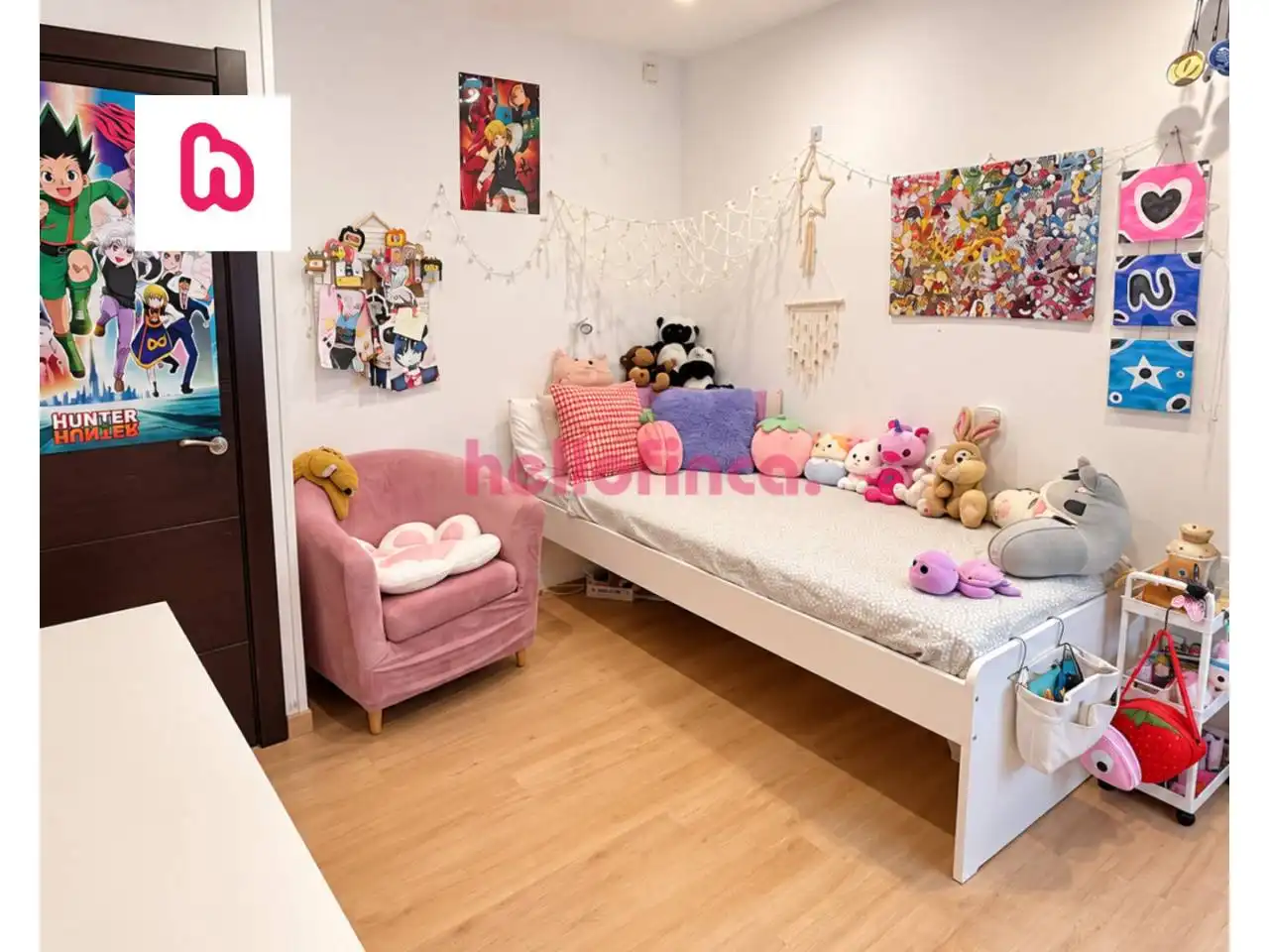 Bedroom of Flat for sale in Terrassa  with Air Conditioner, Heating and Parquet flooring