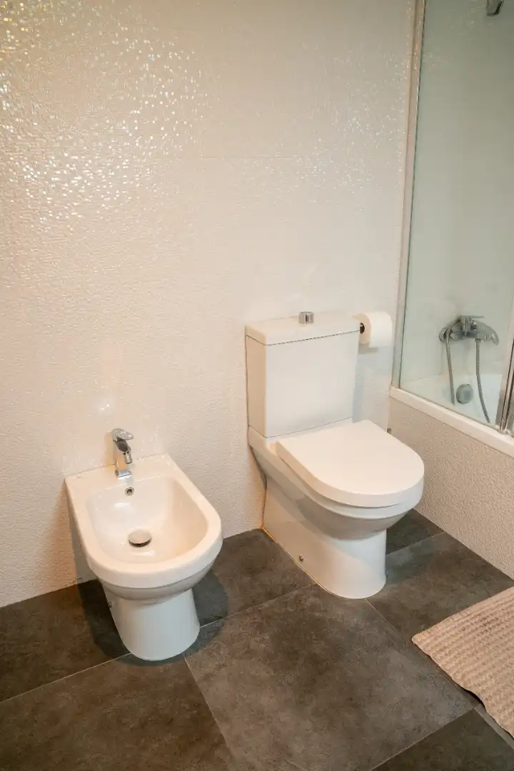 Bathroom of Flat for sale in Alboraya  with Air Conditioner, Parquet flooring and Storage room