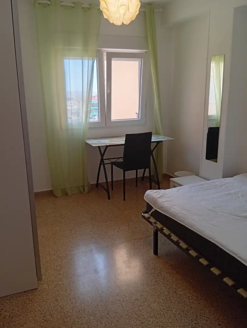 Schlafzimmer von Wohnung zur Miete in Granada mit Terrasse, Möbliert und Ofen
