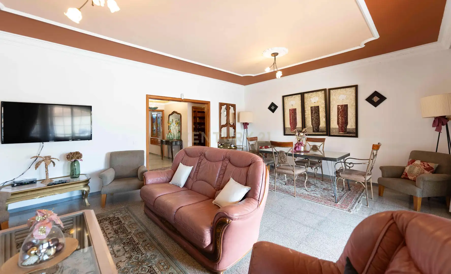 Sala de estar de Casa o chalet en venta en Arona con Piscina