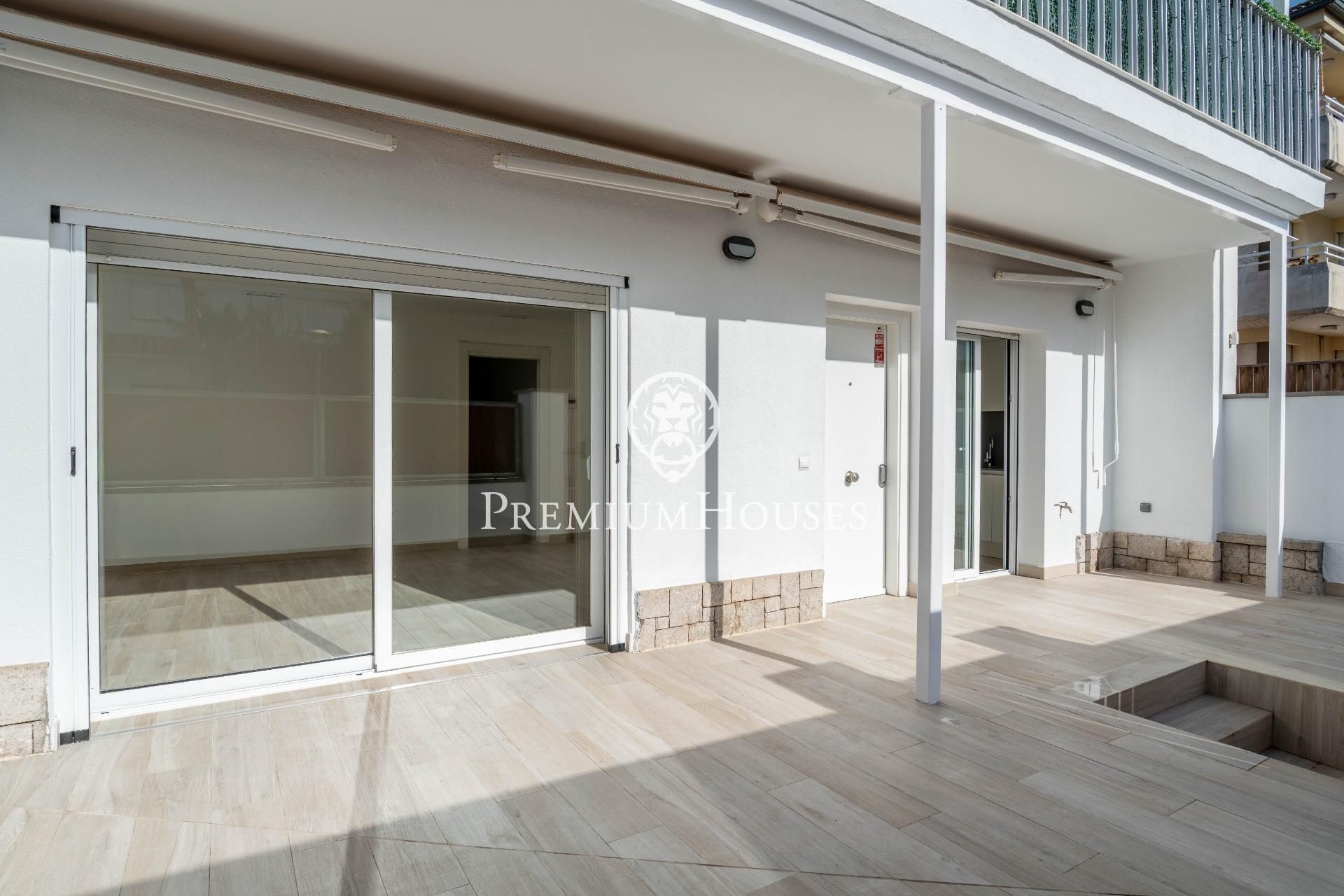 Terrace of Planta baja to rent in Sitges  with Air Conditioner, Heating and Terrace