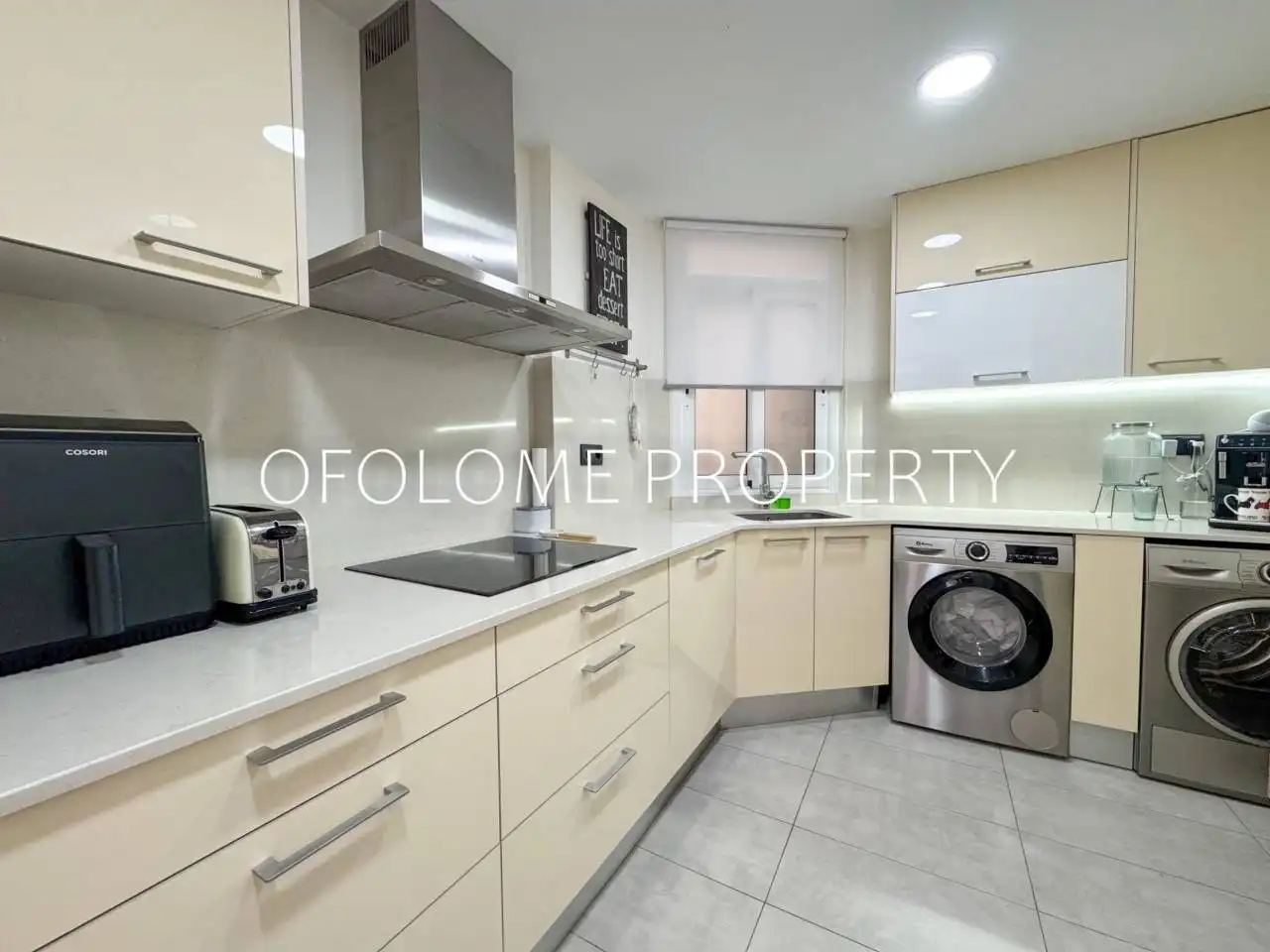 Kitchen of Flat for sale in Sabadell  with Parquet flooring and Balcony
