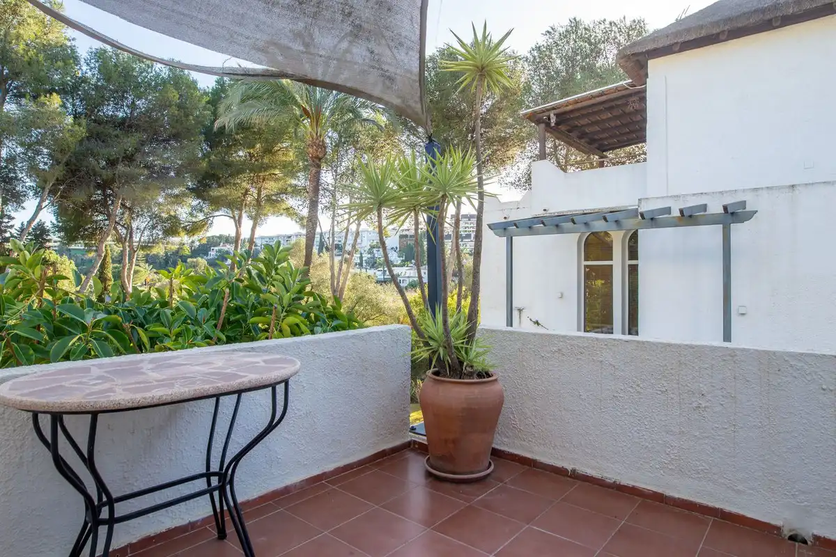 Terraza de Casa o chalet en venta en Marbella con Aire acondicionado, Jardín privado y Amueblado
