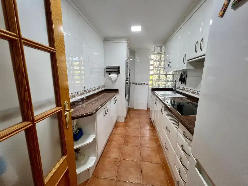 Kitchen of Apartments for sale in Cullera  with Terrace, Furnished and Oven