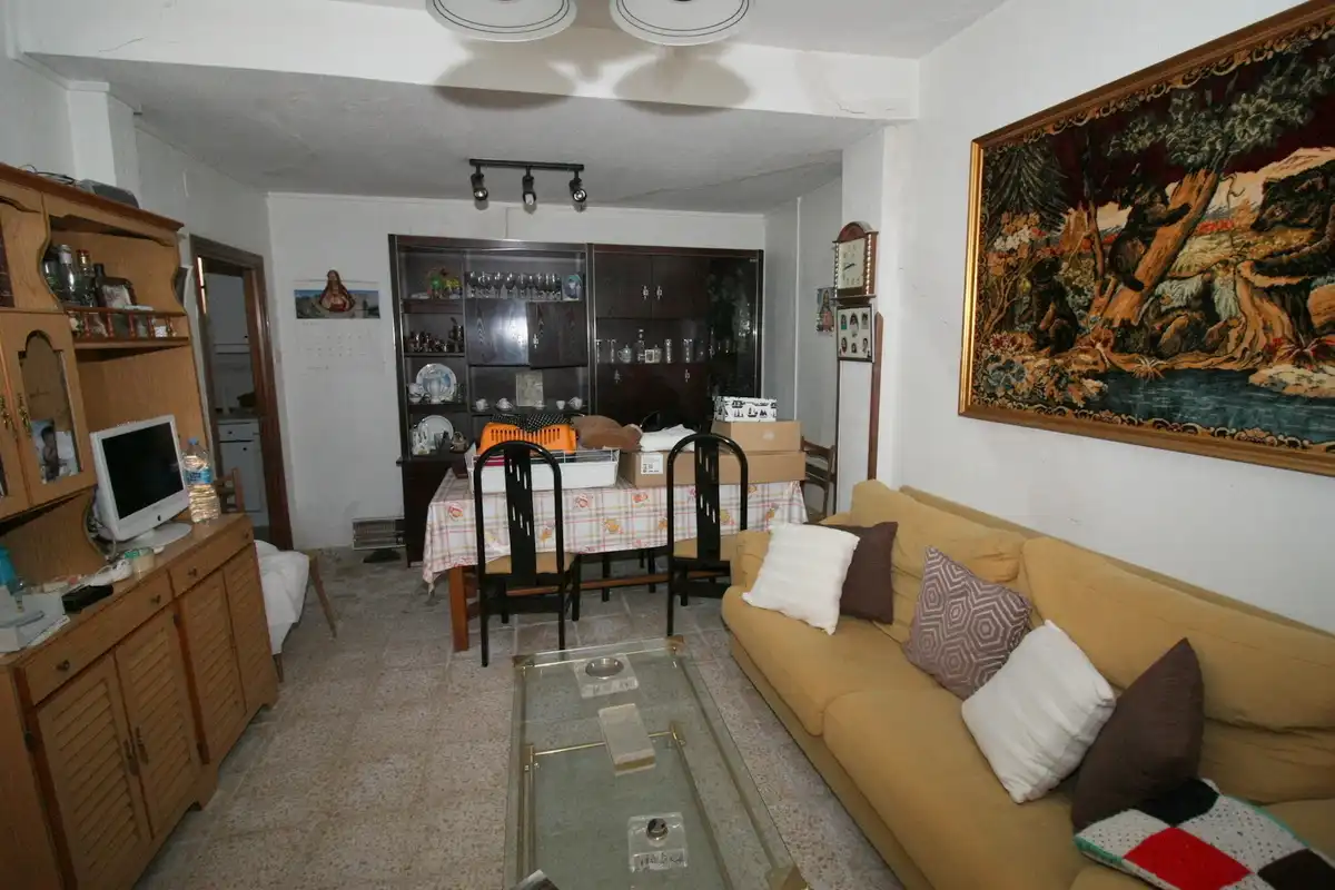 Sala de estar de Casa o chalet en venta en Santa Cruz del Valle con Amueblado y Balcón