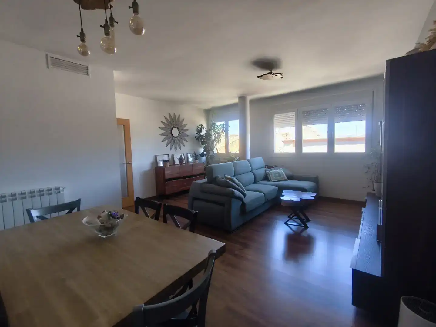 Sala d'estar de Pis en venda en Binéfar amb Aire condicionat