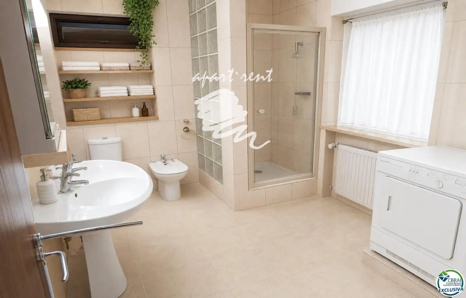 Bathroom of Houses for sale in Empuriabrava  with Air Conditioner, Heating and Terrace