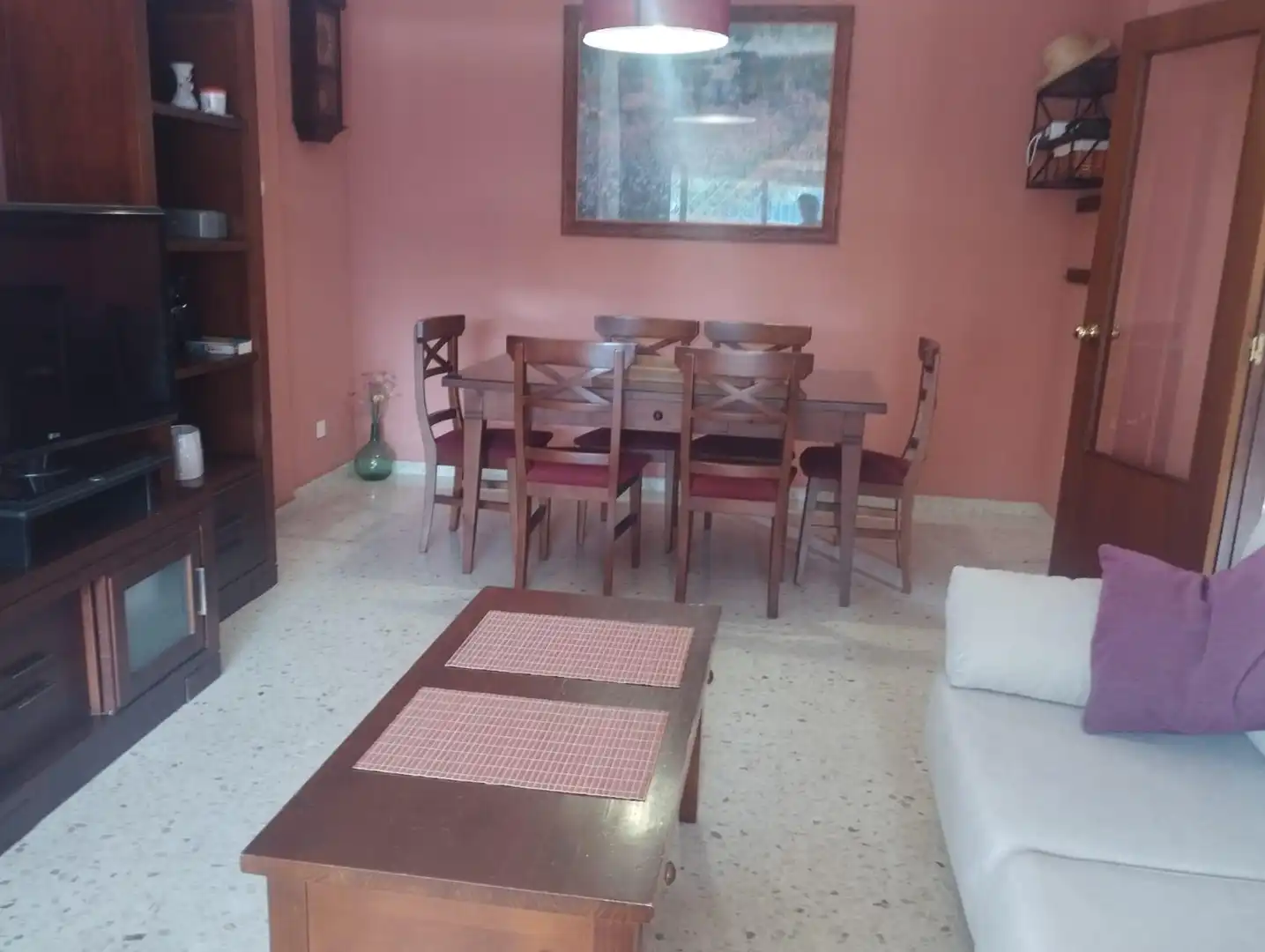 Dining room of Detached homes for rent in Sevilla  with Air Conditioner, Heating and Terrace