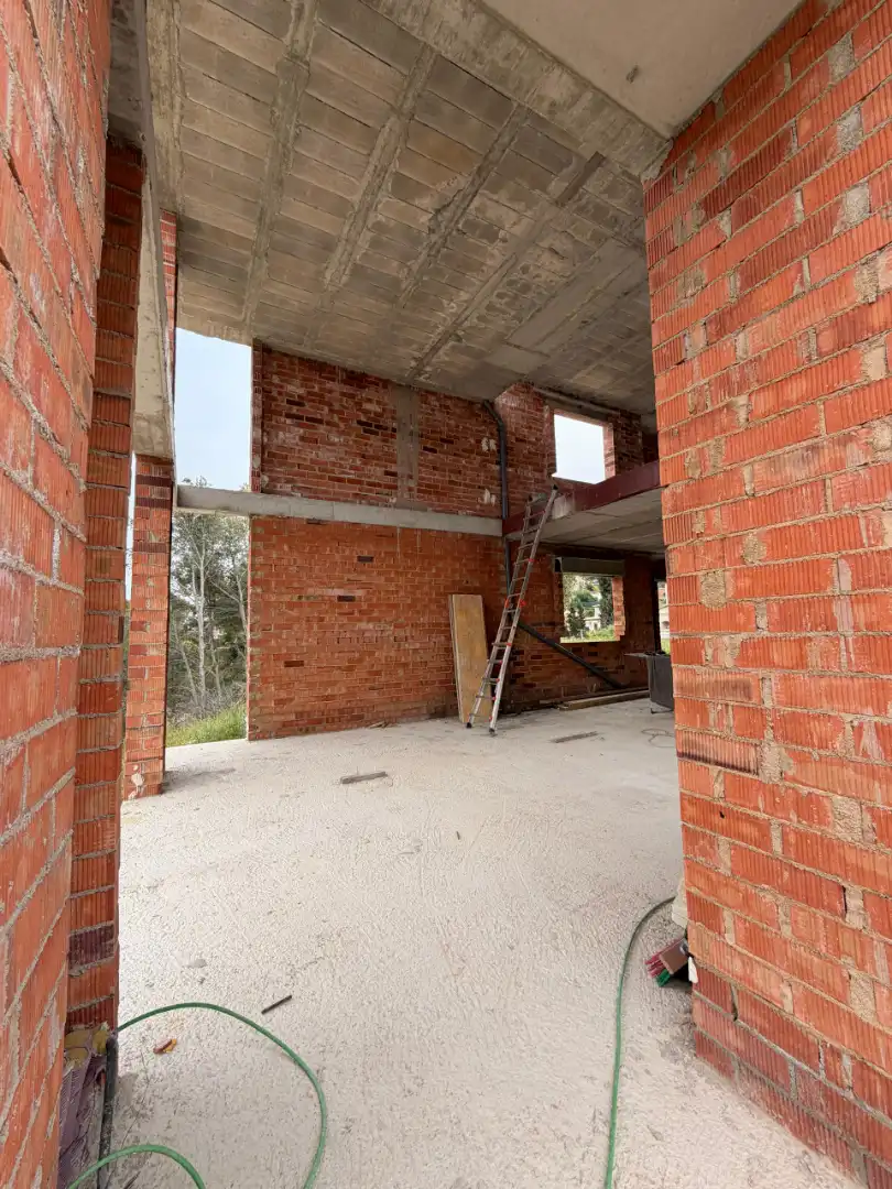 Vista exterior de Casa o xalet en venda en Sant Pere de Ribes amb Aire condicionat, Calefacció i Jardí privat
