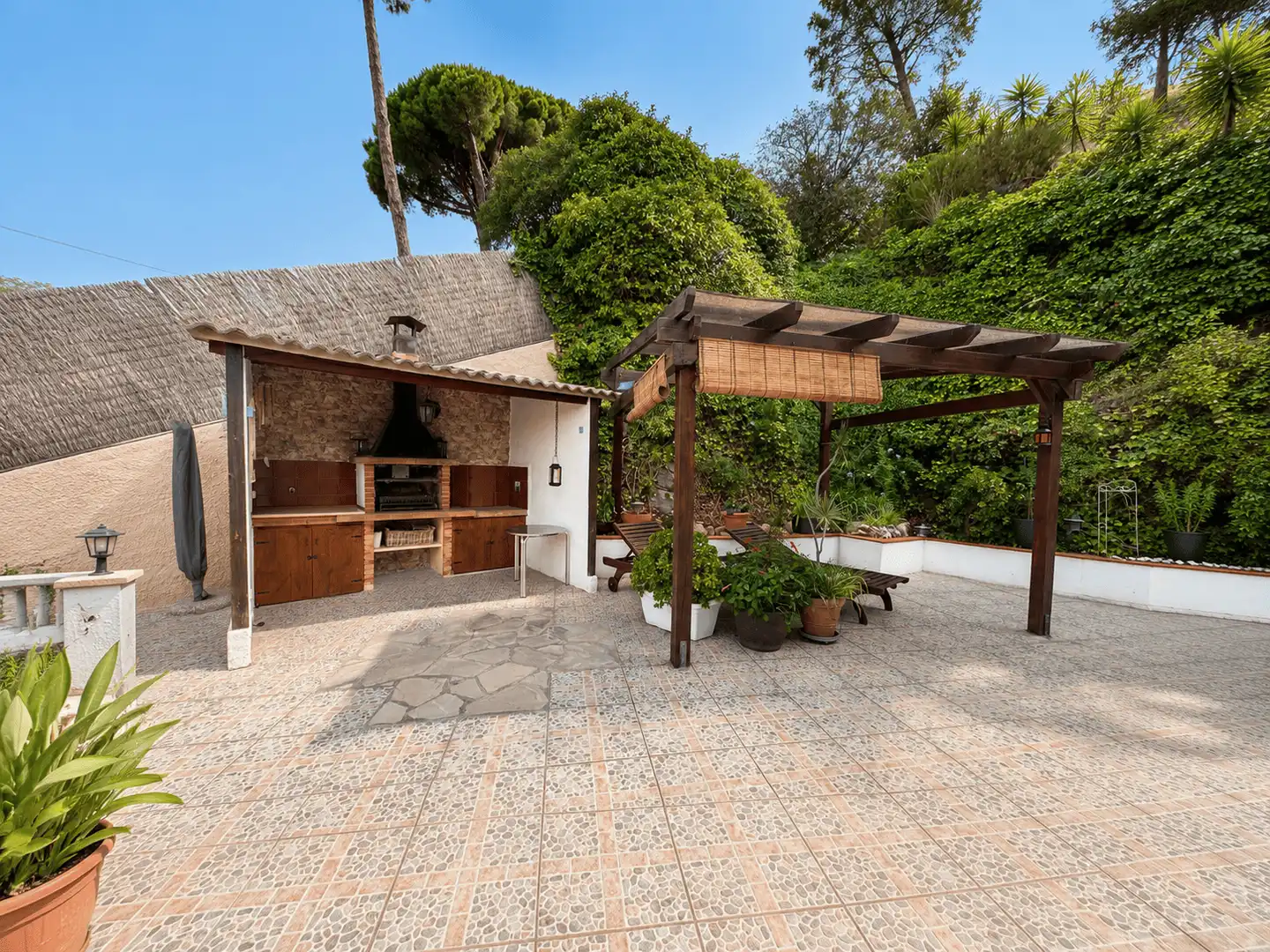 Terraza de Casa o chalet en venta en Sant Cebrià de Vallalta con Aire acondicionado, Calefacción y Jardín privado