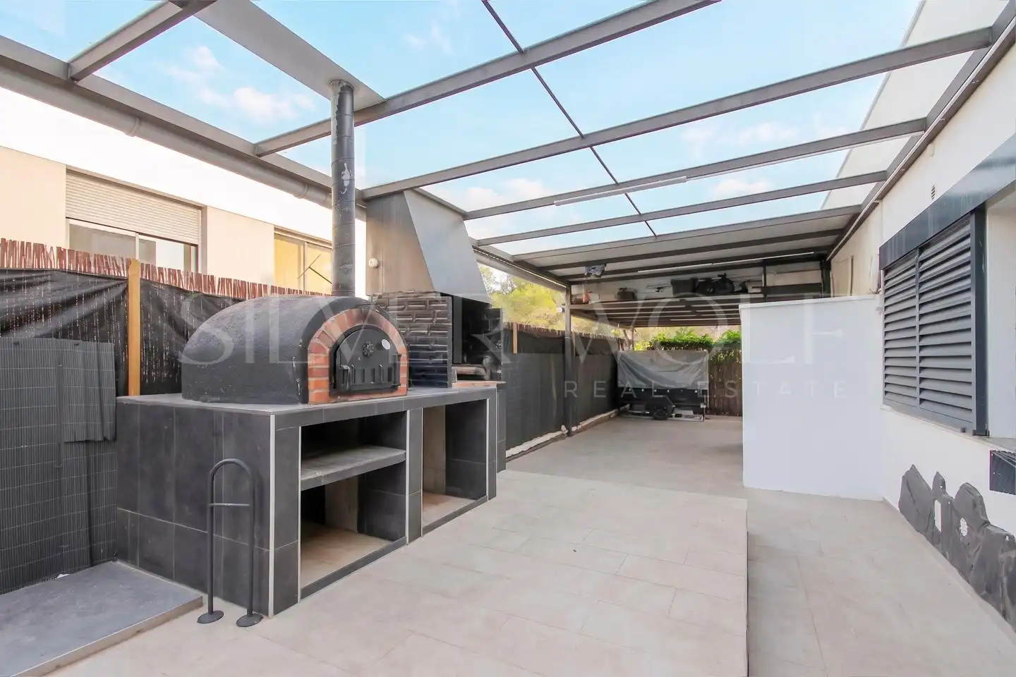 Terraza de Casa adosada de alquiler en Sant Pere de Ribes con Aire acondicionado, Calefacción y Jardín privado