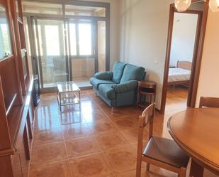 Living room of Flat for sale in  Barcelona Capital  with Furnished and Balcony