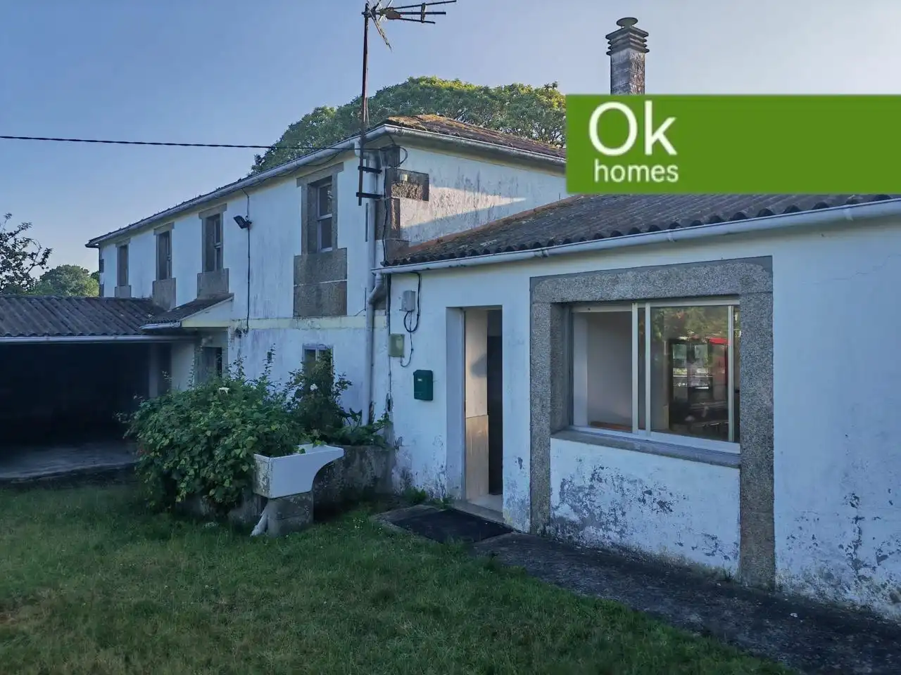Vista exterior de Casa o chalet en venta en Aranga con Calefacción, Jardín privado y Trastero
