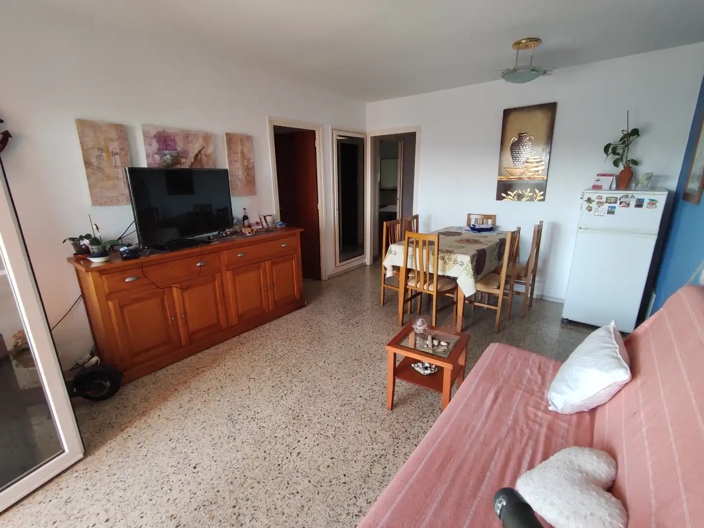 Sala de estar de Apartamento en venta en Lloret de Mar con Terraza y Amueblado