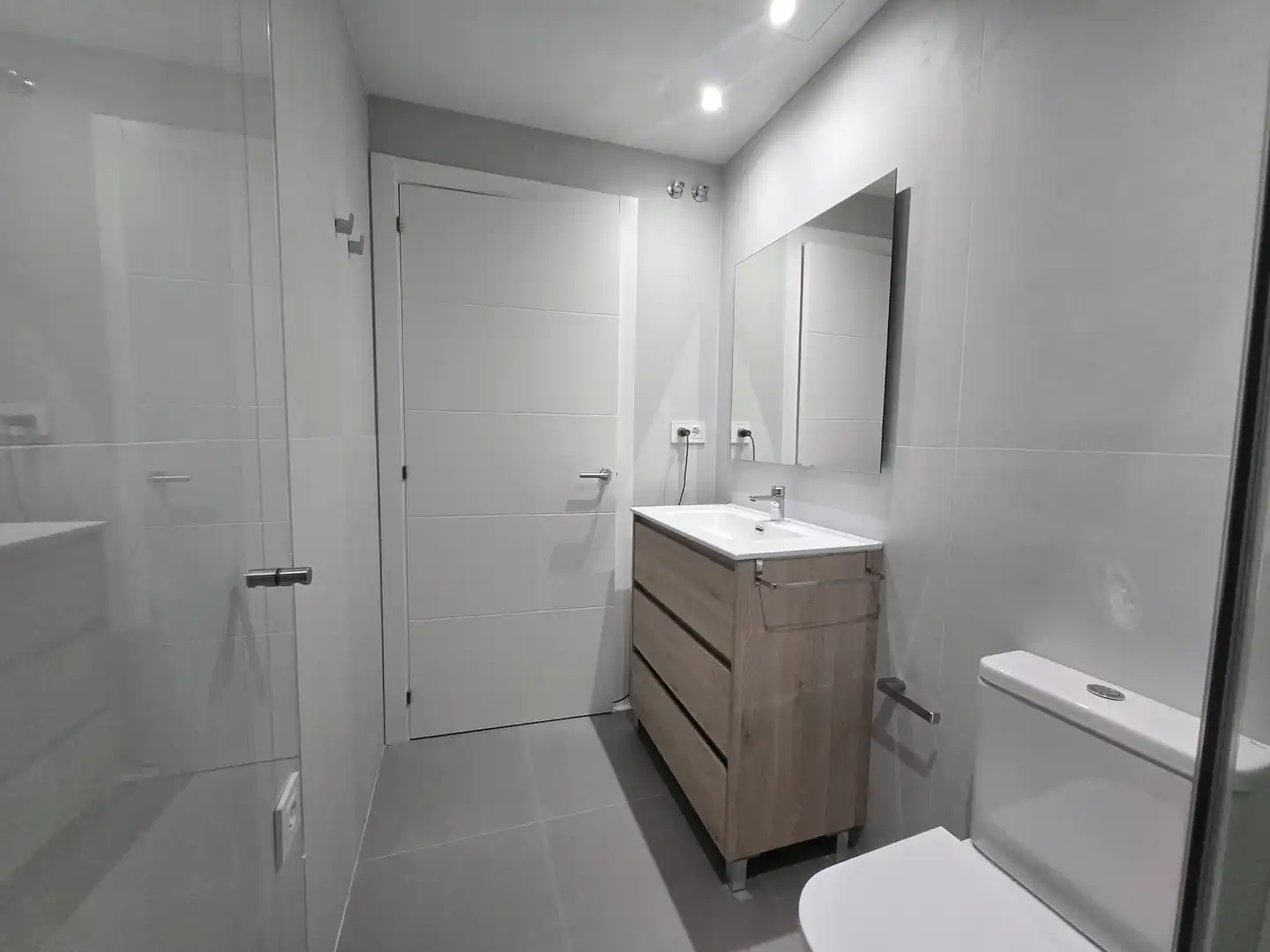 Baño de Apartamento de alquiler en Centre