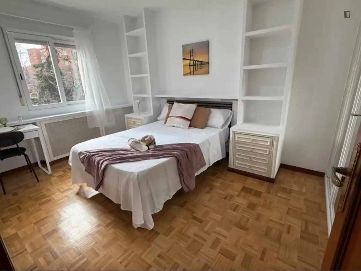 Habitación de Apartamento para compartir en Coslada con Aire acondicionado, Calefacción y Amueblado