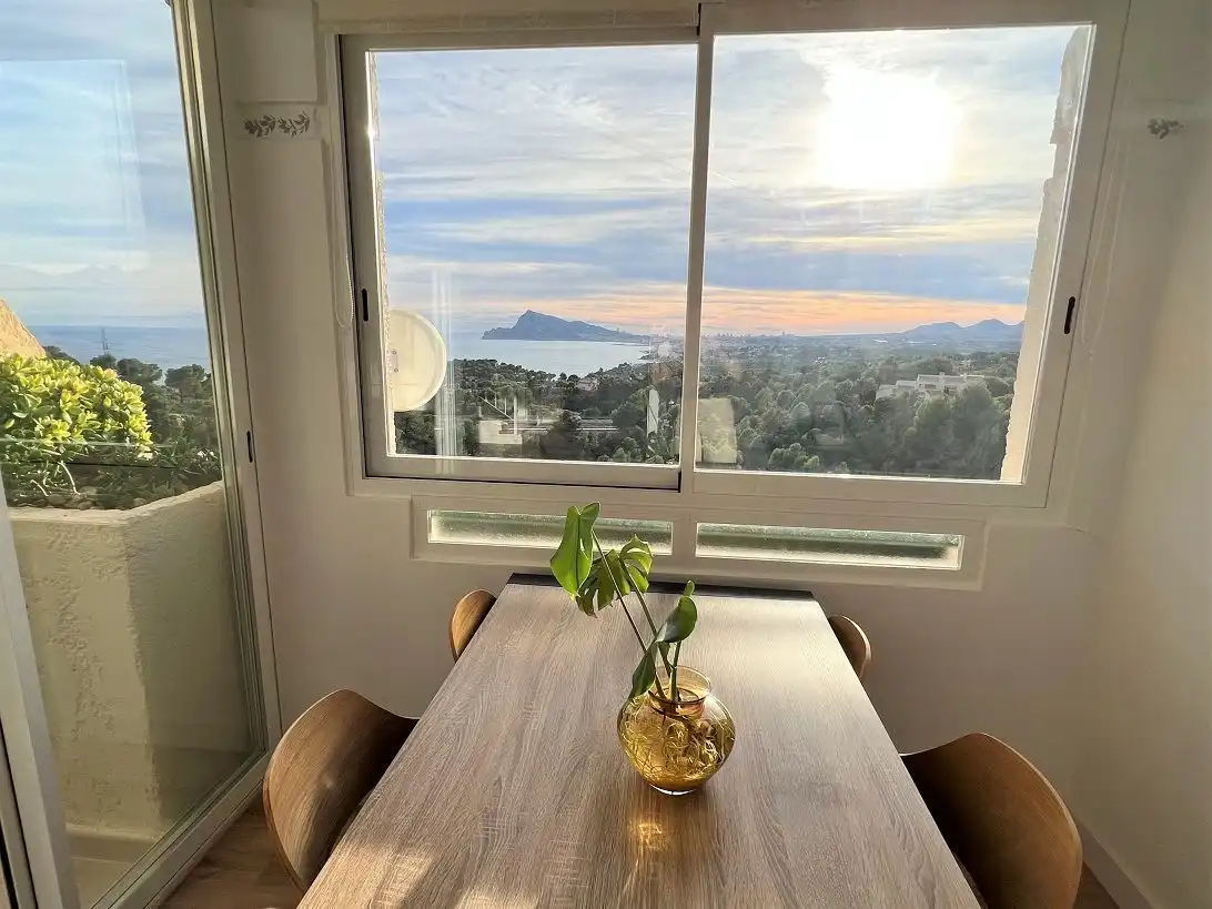 Dining room of Houses for rent in Altea  with Air Conditioner, Heating and Swimming Pool