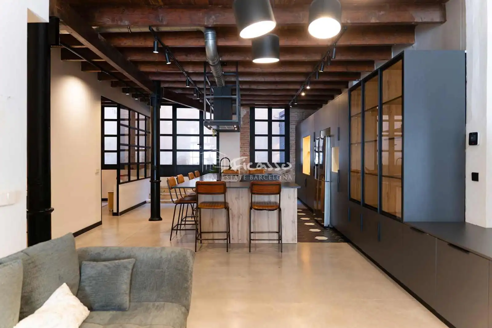 Dúplex de lloguer en Barcelona amb Aire condicionat, Calefacció i Terrassa