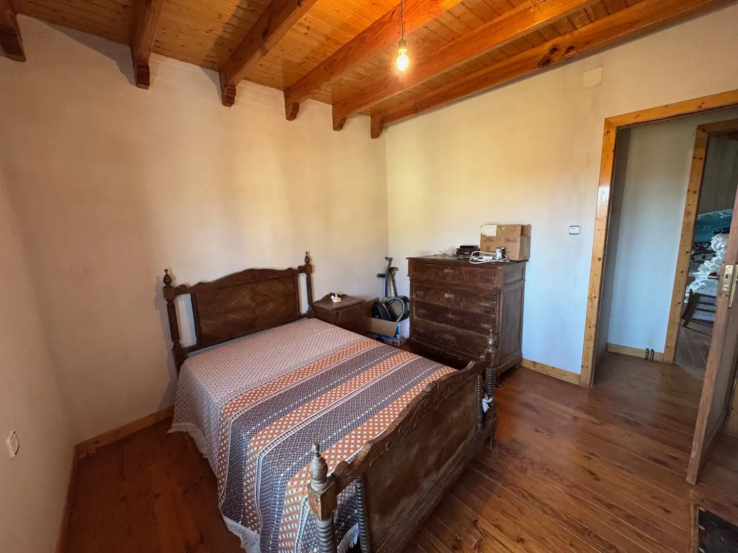 Bedroom of Country homes for sale in Barcial de la Loma  with Heating, Terrace and Storage room