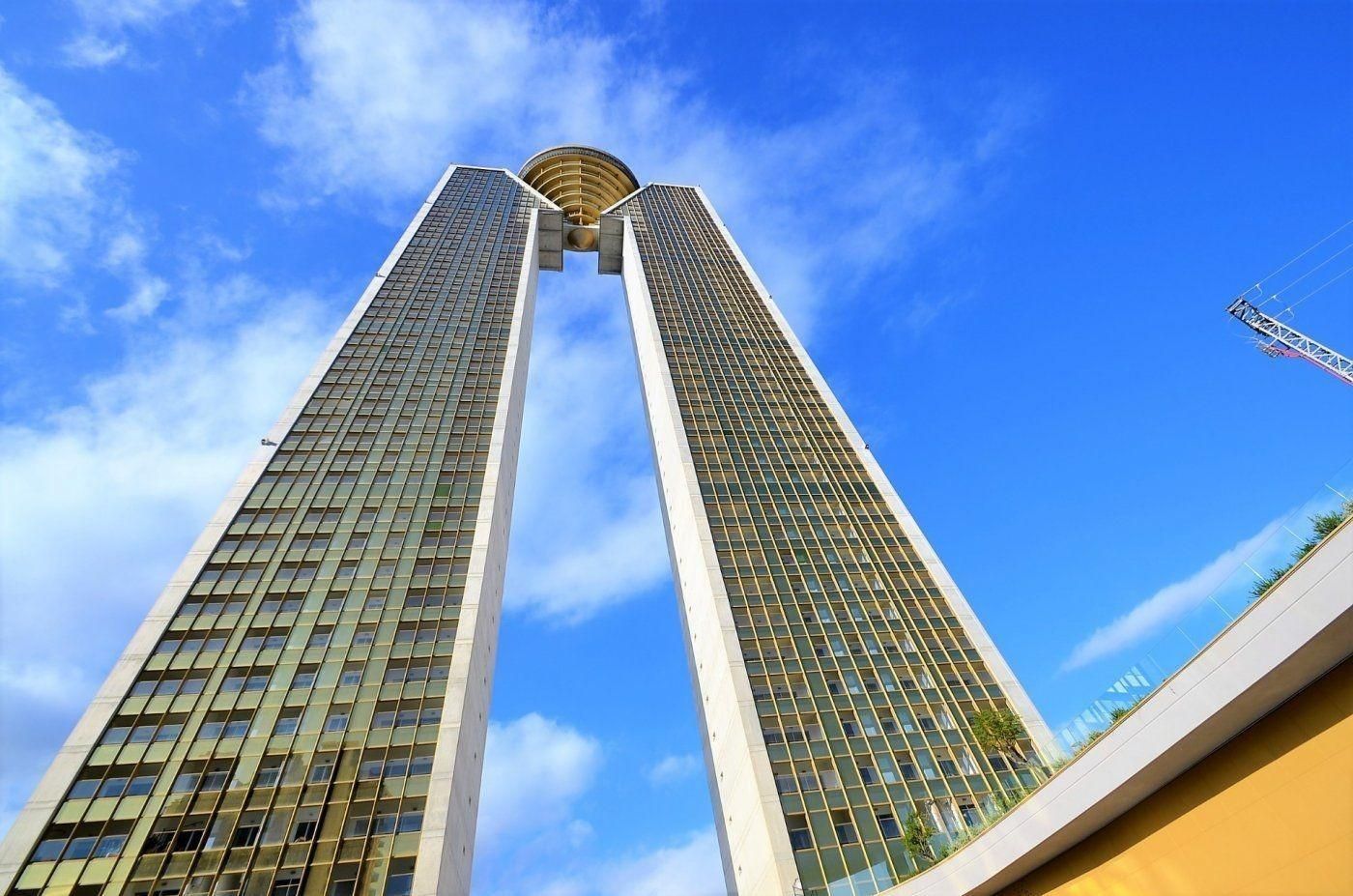 Vista exterior de Apartamento en venta en Benidorm con Aire acondicionado, Calefacción y Jardín privado