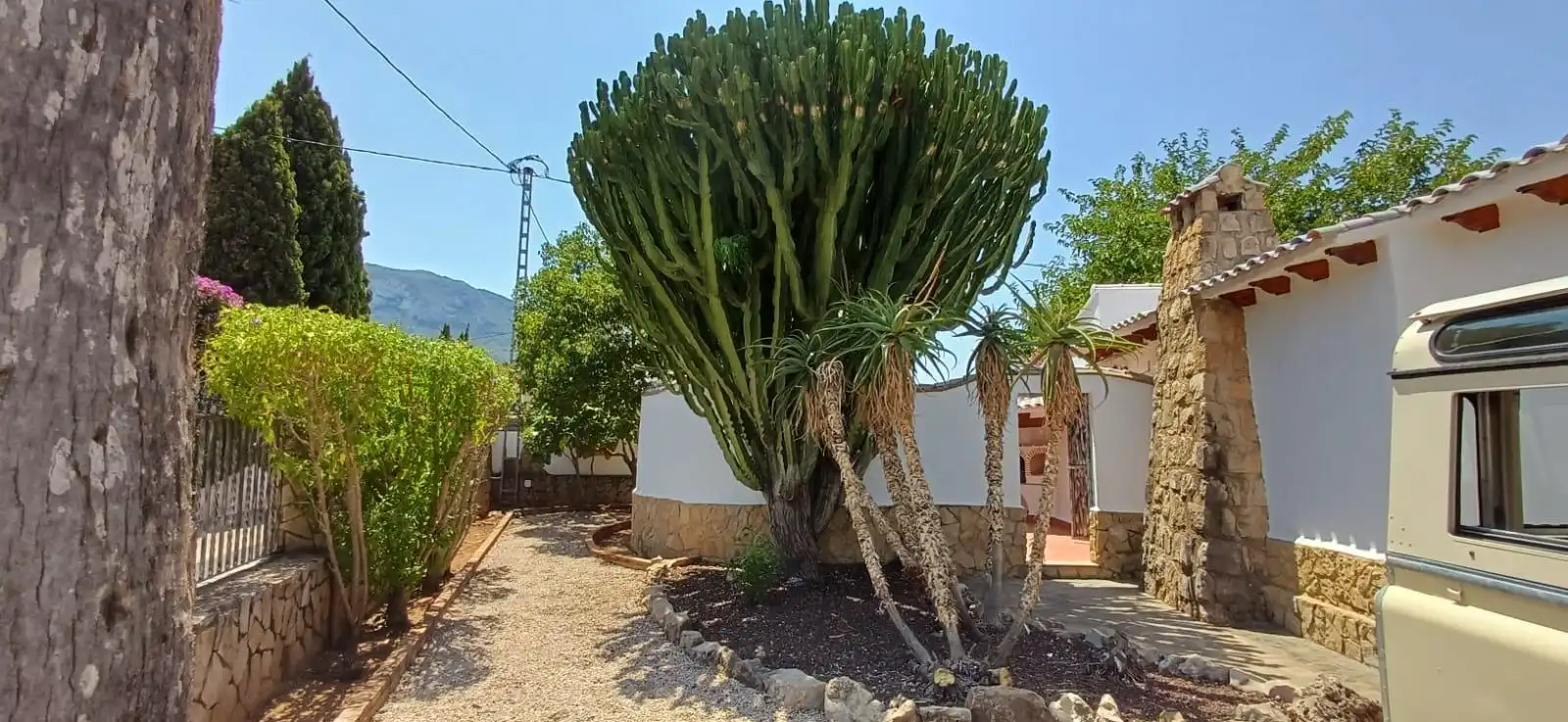 Exterior view of Houses for rent in Dénia  with Air Conditioner, Heating and Private garden