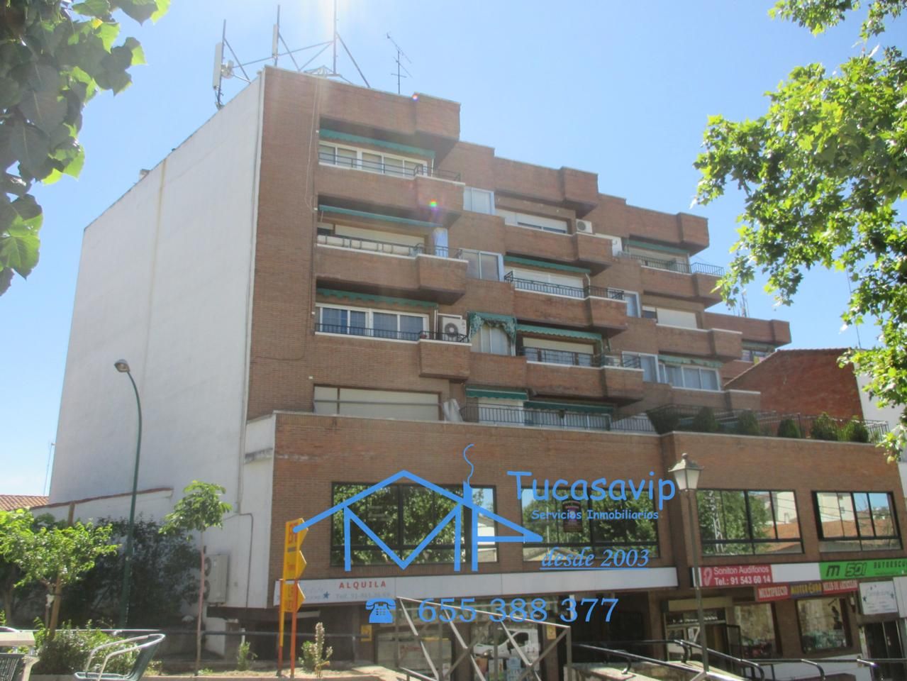 Vista exterior de Pis en venda en San Martín de Valdeiglesias amb Traster