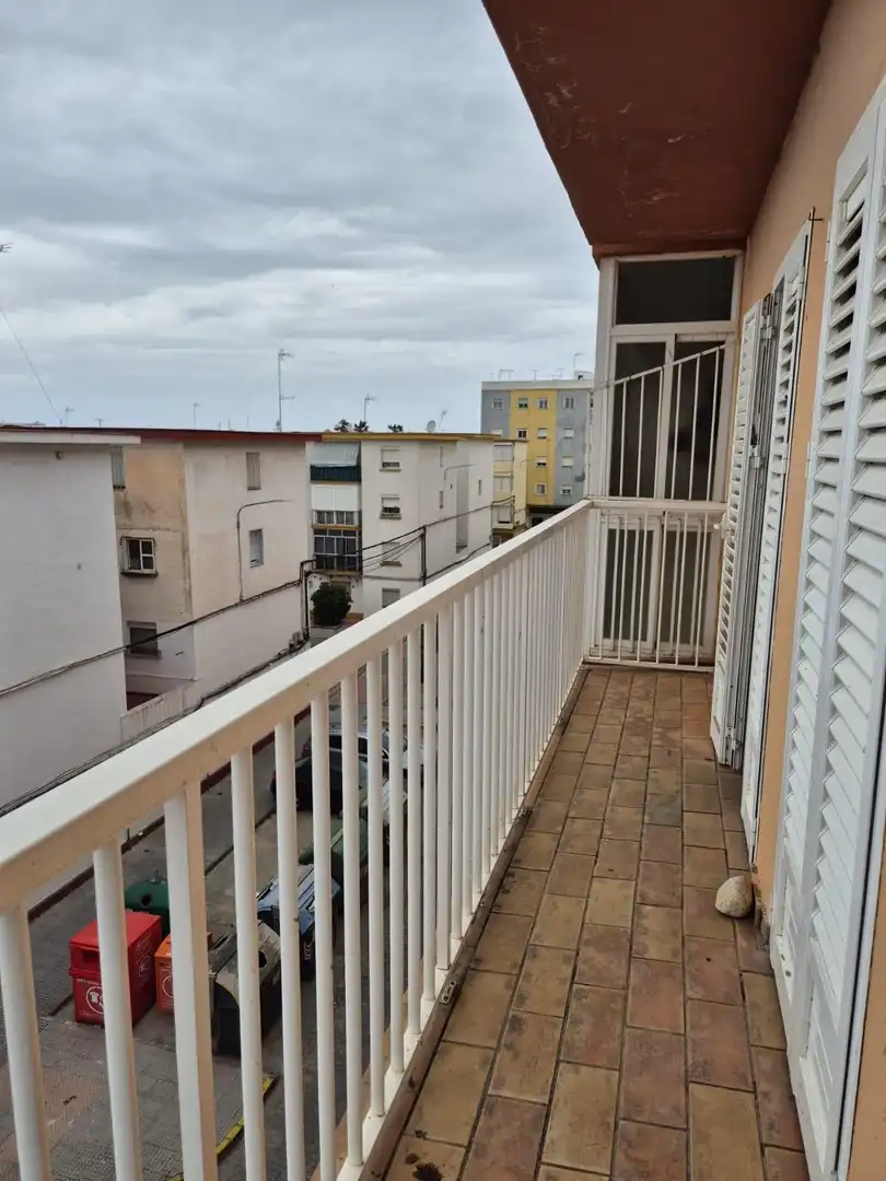 Balcony of Flat for sale in Puerto Real