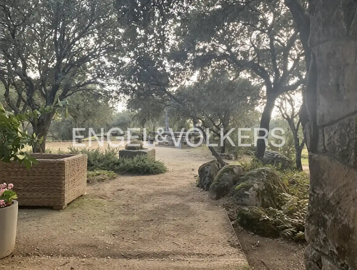 Finca rústica de lloguer en Alpedrete amb Aire condicionat, Calefacció i Jardí privat