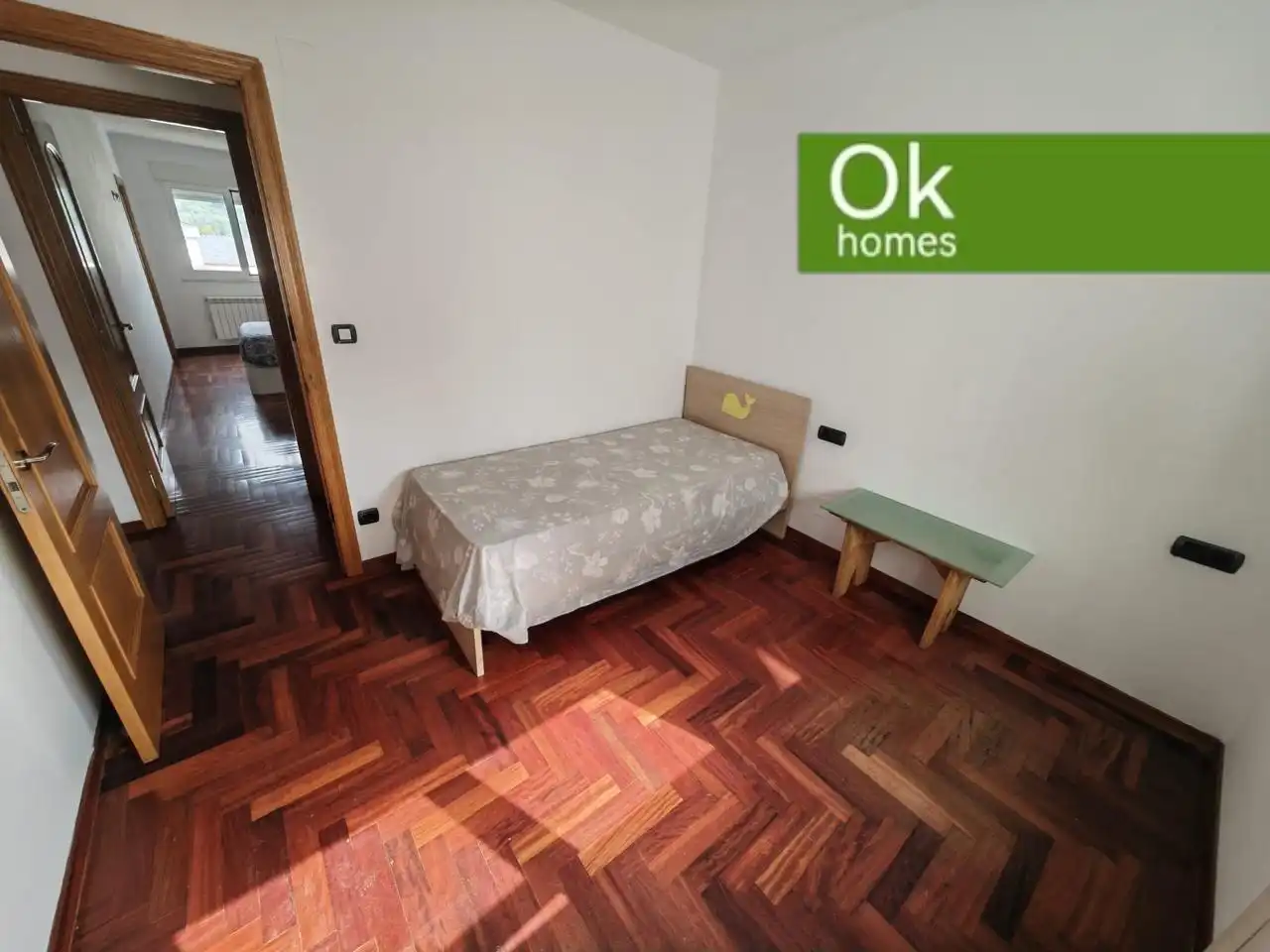 Bedroom of Flat for sale in Baralla  with Heating, Parquet flooring and Storage room