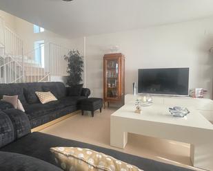 Living room of Single-family semi-detached for sale in  Albacete Capital  with Air Conditioner and Terrace