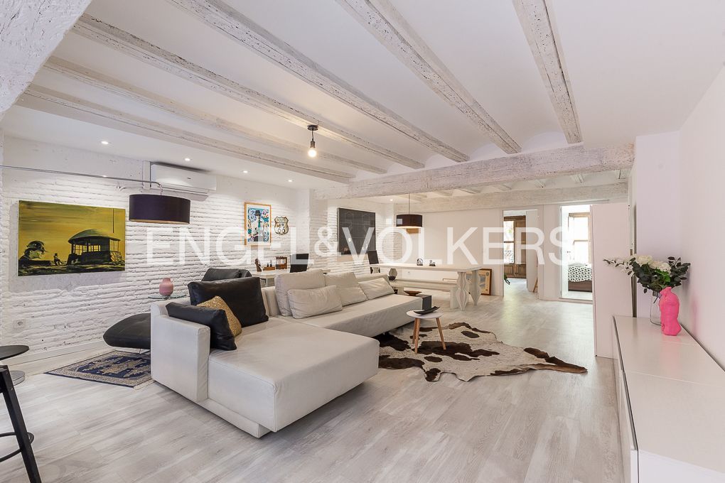 Sala d'estar de Apartament en venda en  Valencia Capital amb Aire condicionat, Calefacció i Terrassa