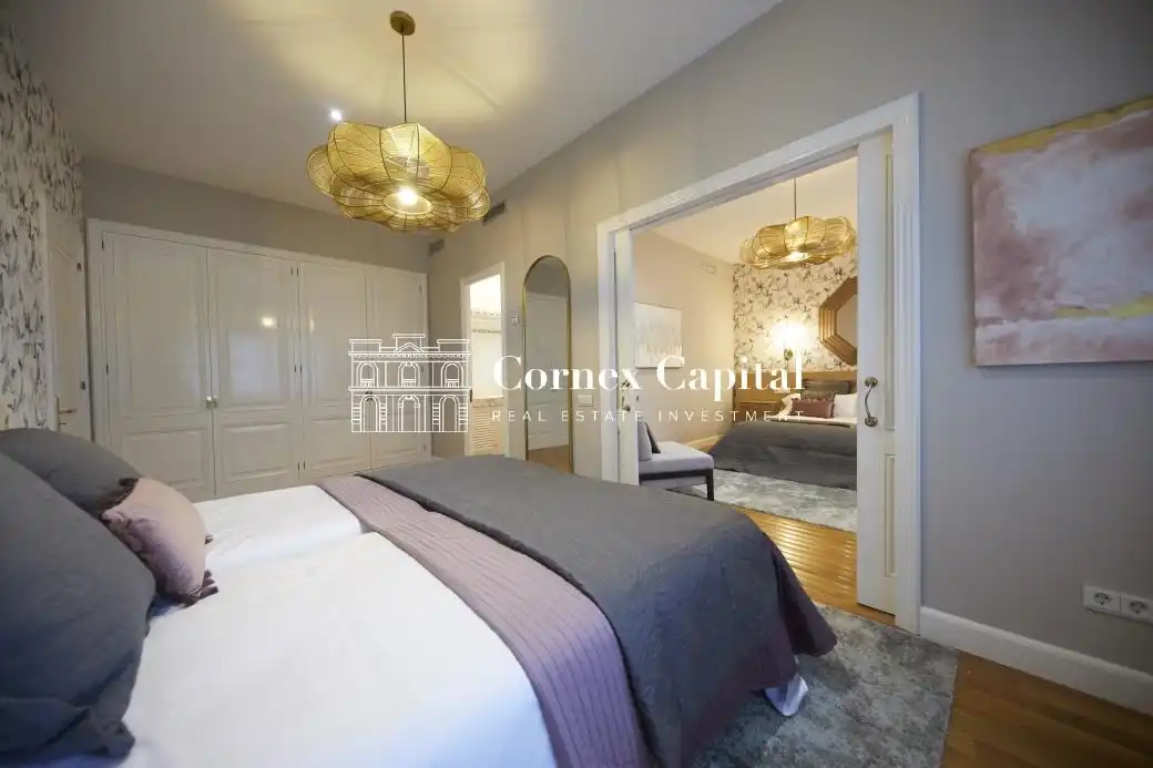 Schlafzimmer von Country house zum Verkauf in Sant Andreu de Llavaneres mit Privatgarten, Terrasse und Schwimmbad