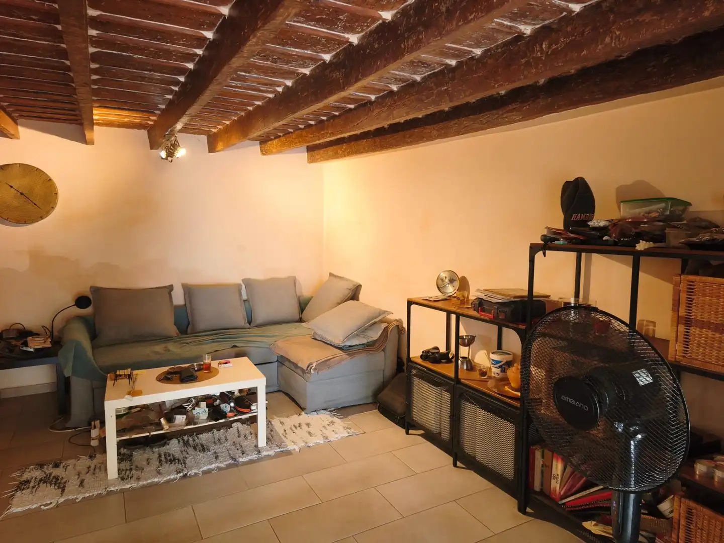 Sala d'estar de Casa o xalet en venda en Candelaria amb Aire condicionat, Jardí privat i Terrassa