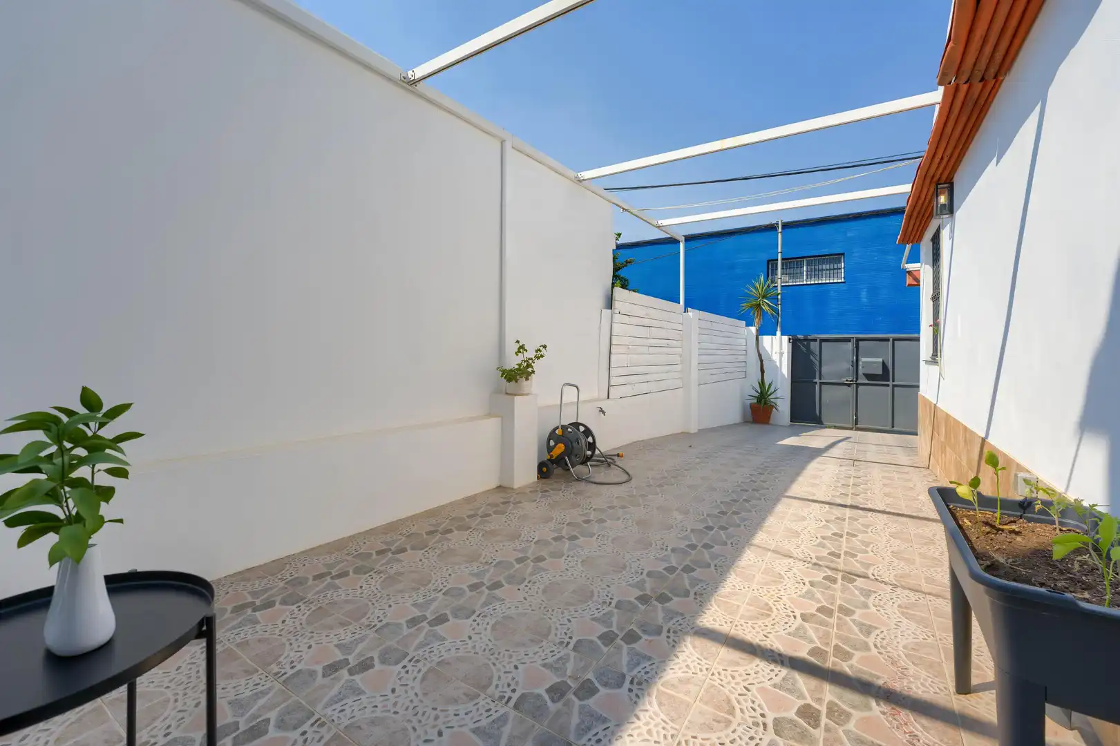 Terrace of Detached homes for sale in Dos Hermanas  with Private garden and Community pool