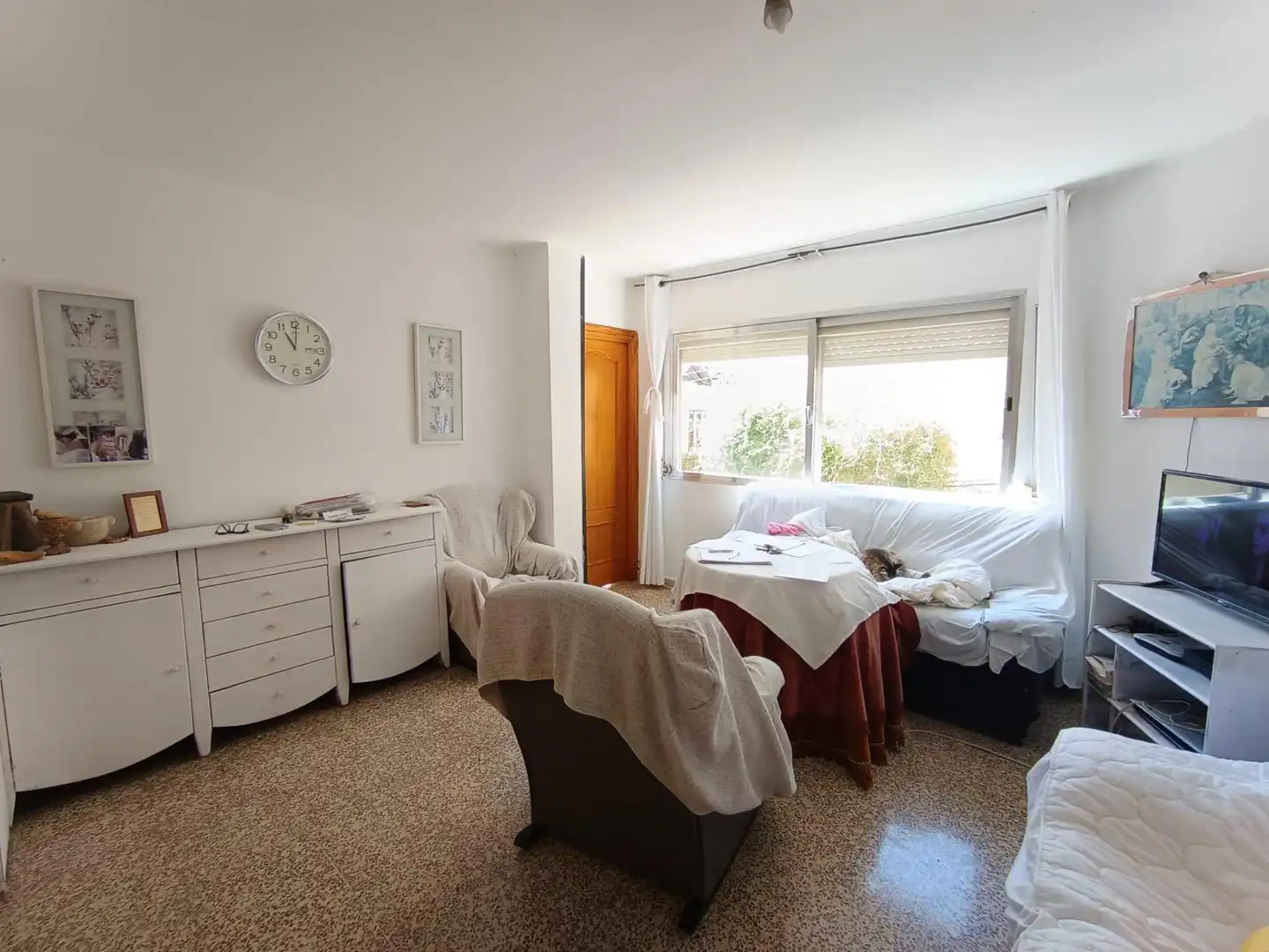 Sala de estar de Piso en venta en  Palma de Mallorca