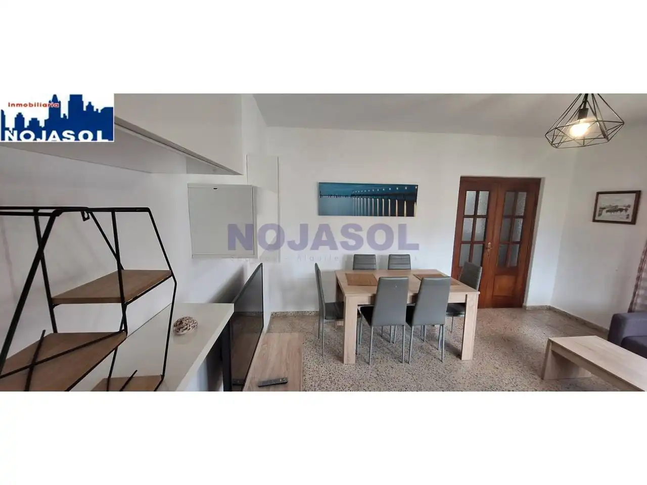 Esszimmer von Einfamilien-Reihenhaus zur Miete in Noja mit Heizung, Privatgarten und Terrasse