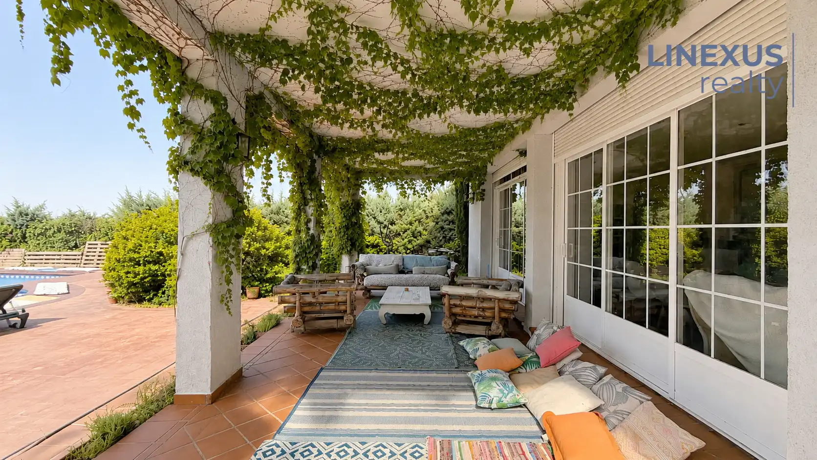 Terrassa de Casa o xalet en venda en Batres amb Calefacció, Jardí privat i Terrassa