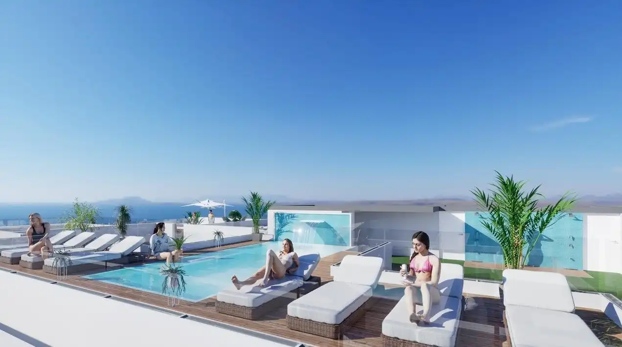 Piscina de Pis en venda en Cartagena amb Terrassa i Piscina comunitària
