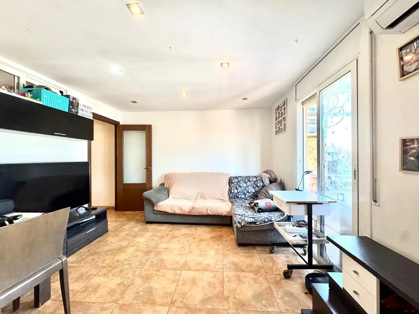 Living room of Attic for sale in Mataró  with Air Conditioner, Heating and Terrace