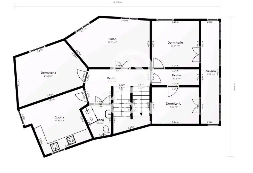 Flat for sale in Piloña  with Heating, Storage room and Balcony